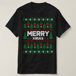frohe Weihnachten Ugly Weihnachts-Sweater T-Shirt
