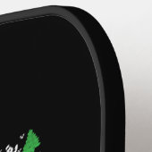 Frohe Weihnachten Ugly Weihnachtskraut Pickleball Schläger (Linke Seite)