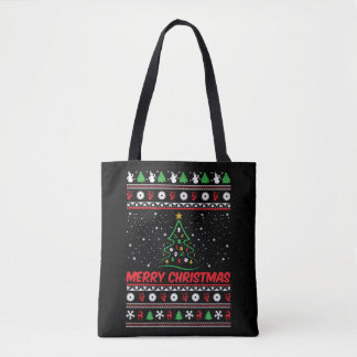 Frohe Weihnachten Ugly Weihnachtskraut Tasche