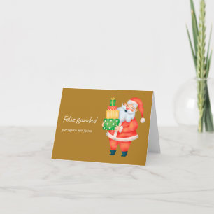 Frohe Weihnachten und ein erfolgreiches neues Jahr Karte