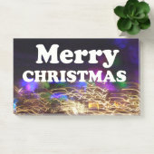 Frohe Weihnachten und ein glücklicher Neujahrsgruß Post-it Klebezettel (Büro)