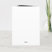 "Frohe Weihnachten und ein glückliches neues Jahr" (Rückseite)