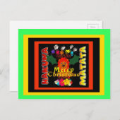 Frohe Weihnachten und ein glückliches neues Jahr (Vorne/Hinten)