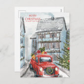 Frohe Weihnachten und ein glückliches neues Jahr (Vorne/Hinten)