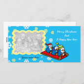 Frohe Weihnachten und ein glückliches neues Jahr (Vorne/Hinten)