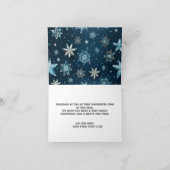 Frohe Weihnachten und ein glückliches neues Jahr (Innenseite)