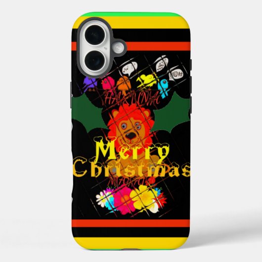 Frohe Weihnachten und ein glückliches neues Jahr Case-Mate iPhone Hülle (Rückseite)