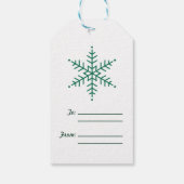 Frohe Weihnachten und ein glückliches neues Jahr G Geschenkanhänger (Rückseite)