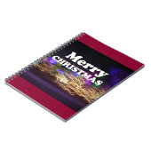 Frohe Weihnachten und ein glückliches neues Jahr G Notizblock (Linke Seite)