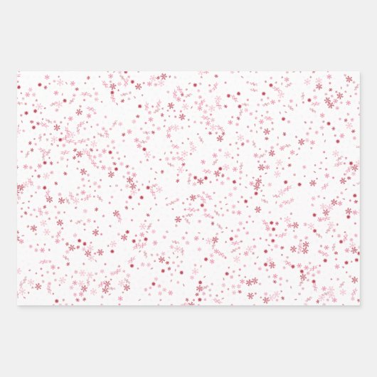 Frohe Weihnachten und ein glückliches neues Jahr! Geschenkpapier Set (Vorderseite)