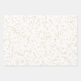 Frohe Weihnachten und ein glückliches neues Jahr! Geschenkpapier Set