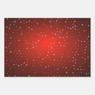 Frohe Weihnachten und ein glückliches neues Jahr! Geschenkpapier Set