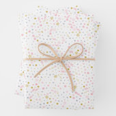 Frohe Weihnachten und ein glückliches neues Jahr! Geschenkpapier Set (Beispiel)