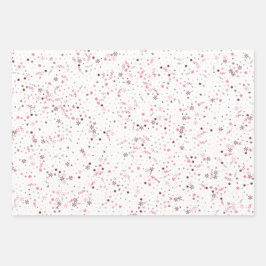 Frohe Weihnachten und ein glückliches neues Jahr! Geschenkpapier Set