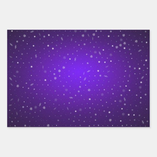 Frohe Weihnachten und ein glückliches neues Jahr! Geschenkpapier Set (Vorderseite)