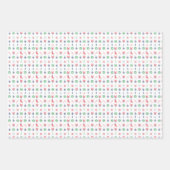 Frohe Weihnachten und ein glückliches Neues Jahr! Geschenkpapier Set (Vorderseite 3)