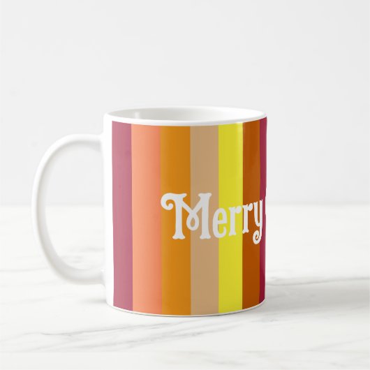 Frohe Weihnachten und ein glückliches neues Jahr! Kaffeetasse (Links)