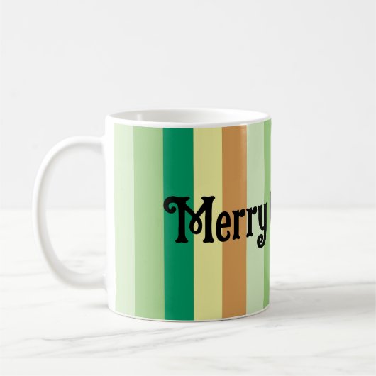 Frohe Weihnachten und ein glückliches neues Jahr! Kaffeetasse (Links)