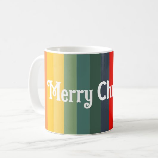 Frohe Weihnachten und ein glückliches neues Jahr! Kaffeetasse (Vorderseite Links)