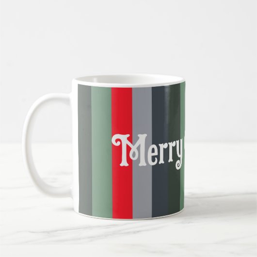 Frohe Weihnachten und ein glückliches neues Jahr! Kaffeetasse (Links)