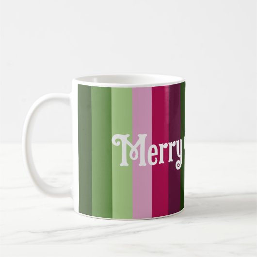 Frohe Weihnachten und ein glückliches neues Jahr! Kaffeetasse (Links)