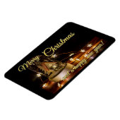 Frohe Weihnachten und ein glückliches neues Jahr! Magnet (Linke Seite)