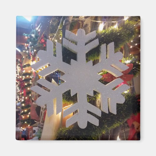 Frohe Weihnachten und ein glückliches neues Jahr Magnet (Vorne)