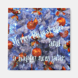 Frohe Weihnachten und ein glückliches neues Jahr! Magnet