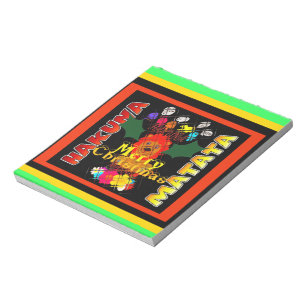 Frohe Weihnachten und ein glückliches neues Jahr Notizblock