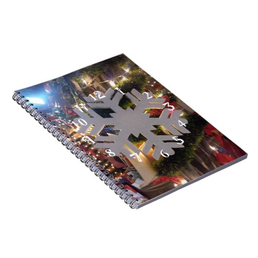 Frohe Weihnachten und ein glückliches neues Jahr S Notizblock (Rechte Seite)