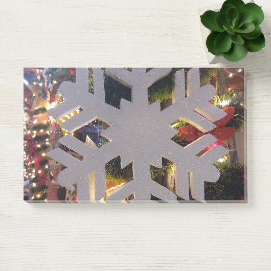 Frohe Weihnachten und ein glückliches neues Jahr S Post-it Klebezettel (Büro)