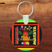 Frohe Weihnachten und ein glückliches neues Jahr Schlüsselanhänger (Vorderseite)