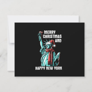 Frohe Weihnachten und ein glückliches New York - L