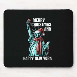 Frohe Weihnachten und ein glückliches New York - L Mousepad