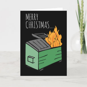 Frohe Weihnachten und ein gutes neues Jahr Müllcon Karte