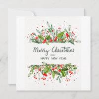 FROHE WEIHNACHTEN UND FROHES NEUES JAHR