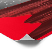 FROHE WEIHNACHTEN UND FROHES NEUES JAHR POSTER (Ecke)