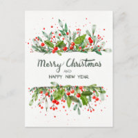 FROHE WEIHNACHTEN UND FROHES NEUES JAHR