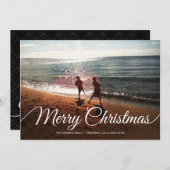 Frohe Weihnachten und Glück im neuen Jahr | 12x18 (Vorne/Hinten)