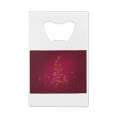 Frohe Weihnachten und Glück im neuen Jahr 2 Geldbeutel Flaschenöffner (Rückseite)