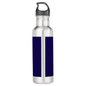 Frohe Weihnachten und Glück im neuen Jahr 61064 Edelstahlflasche (Rückseite)