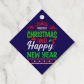 Frohe Weihnachten und Glück im neuen Jahr 61064 Geschenkanhänger (Rückseite)