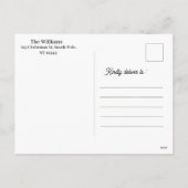 Frohe Weihnachten und Glück im neuen Jahr | Ein Fo (Rückseite)