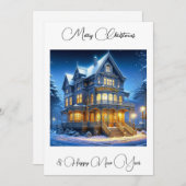 Frohe Weihnachten und Glück im neuen Jahr Personal (Vorne/Hinten)