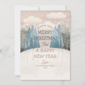 Frohe Weihnachten und Glück im neuen Jahr | Winter (Vorderseite)