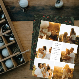 Frohe Weihnachten und Glück Neues Jahr 6 FotoColla