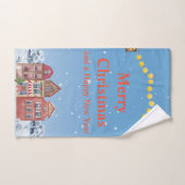 Frohe Weihnachten und Glück Neues Jahr Bestes Bade Handtuch (Handtuch)