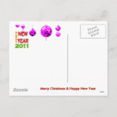 Frohe Weihnachten und Glück Neues Jahr Das MUSEUM (Rückseite)