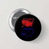 Frohe Weihnachten und glückliche Feiertage Feierli Button (Vorne & Hinten)