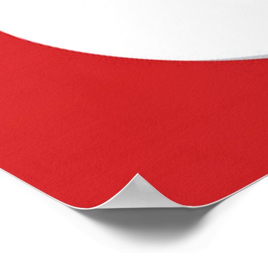 Frohe Weihnachten und glückliche Neujahr Snowman a Poster (Ecke)